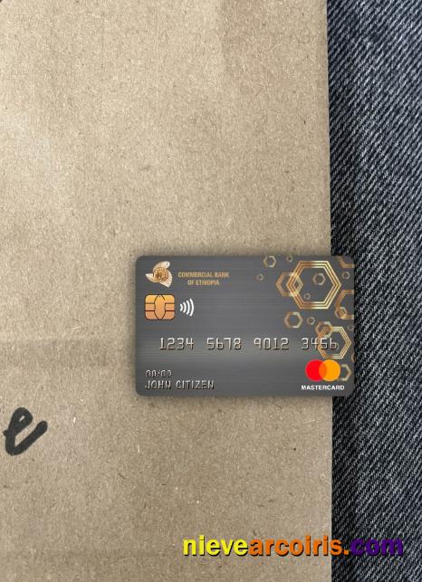 Ethiopia Commercial bank mastercard photolook